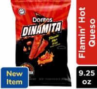 Doritos Dinamita® Flamin' Hot Queso Rolled Tortilla Chips, 9.25oz Perspective: Main