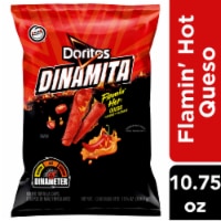 Doritos Dinamita® Flamin' Hot® Queso Rolled Tortilla Chips Perspective: Main