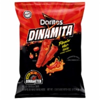 Doritos® Dinamita Flamin' Hot Queso Flavored Rolled Tortilla Chips Perspective: Main