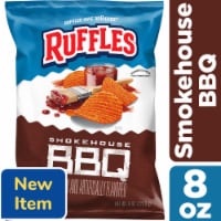 Ruffles® Smokehouse Barbecue Potato Chips Perspective: Main