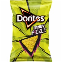 Doritos® Tangy Pickle Tortilla Chips Perspective: Main