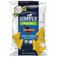 Doritos® Simply™ Organic Zesty Ranch Tortilla Chips Perspective: Main