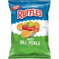 Ruffles Spicy Dill Pickle Potato Chips