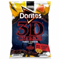 Doritos® Limited Edition 3D® Crunch Stranger Things Three Cheese Tortilla Chips Perspective: Main