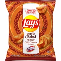 Lay's Kettle Cooked Fritos Chili Cheese Potato Chips Perspective: Main