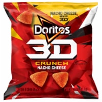 Doritos® 3D Crunch Nacho Cheese Flavored Corn Snacks Perspective: Main