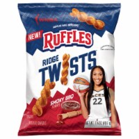 Ruffles® Smoky BBQ Potato Ridge Twists™ Perspective: Main