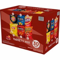 Fritos LAY70227 Classic Mix Variety Food Chips, Pack of 30