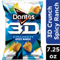 Doritos® 3D Crunch Spicy Ranch Flavored Tortilla Chips Perspective: Main