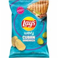 Lay's Wavy Cuban Sandwich Potato Chips