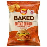Lay's Baked Buffalo Chicken Sandwich Potato Chip Perspective: Main