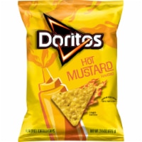 Doritos Hot Mustard Tortilla Chips Perspective: Main
