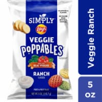Simply™ Lay’s Veggie Poppables® Ranch Flavored Chips Perspective: Main
