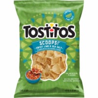 Tostitos® Scoops!® Tortilla Chips Sweet Lime & Sea Salt Perspective: Main
