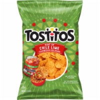 Tostitos® Hint of Chile Lime Bite Size Tortilla Chips Perspective: Main