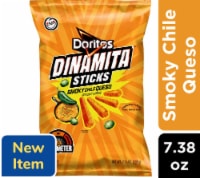 Doritos Dinamita® Sticks Smoky Chile Queso Corn Chips Perspective: Main