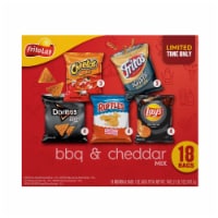 Frito Lay® BBQ and Cheddar Mix Variety Pack Perspective: Main