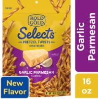 Rold Gold® Selects Garlic Parmesan Pretzels Twists Perspective: Main