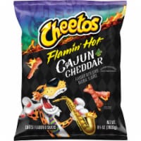 Cheetos® Flamin' Hot® Cajun Cheddar Flavored Snacks Perspective: Main