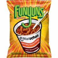 Funyuns® Onion Flavored Rings Hot & Spicy Chicken Ramen Perspective: Main