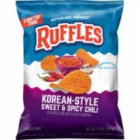 Ruffles® Korean Style Sweet & Spicy Chili Potato Chips Perspective: Main