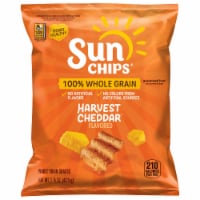 SunChips® Harvest Cheddar® Whole Grain Snacks Perspective: Main