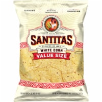 Santitas® White Corn Tortilla Chips Value Size Perspective: Main