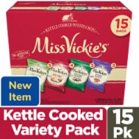 Miss Vickie's Kettle Cooked Potato Chips Variety Pack Perspective: Main