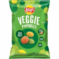 Lay's® Veggie Poppables Sea Salt Potato Chips Perspective: Main