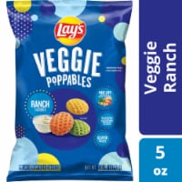 Lay's® Veggie Poppables Ranch Flavored Potato Chips Perspective: Main