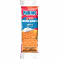 Munchies® Ruffles® Cheddar and Sour Cream Sandwich Crackers Perspective: Main