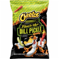Cheetos® Flamin' Hot® Dill Pickle Flavored Crunchy Snacks Perspective: Main