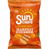SunChips® Harvest Cheddar Whole Grain Snacks Perspective: Main