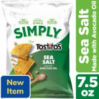 Tostitos® Simply Tortilla Chips Sea Salt Made With Avocado Oil Perspective: Main