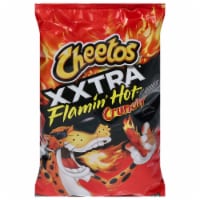 Cheetos® Xxtra Flamin' Hot® Crunchy Cheese Flavored Snacks Perspective: Main