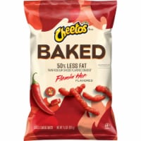 Cheetos® Baked Flamin' Hot® Cheese Snacks Perspective: Main