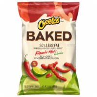 Cheetos® Baked Flamin' Hot Limon Crunchy Cheese Flavored Snacks Perspective: Main