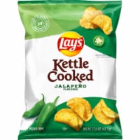 Lay's® Jalapeno Flavored Kettle Cooked Potato Chips Perspective: Main