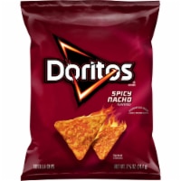 DORITOS® Spicy Nacho Cheese Tortilla Chips Perspective: Main