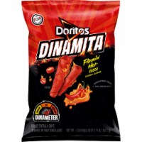 Doritos® Dinamita® Tortilla Chips Flamin' Hot Queso Flavored Perspective: Main
