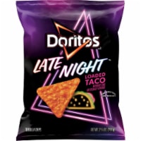 Doritos Tortilla Chips Late Night Loaded Taco Flavored Perspective: Main