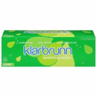 Klarbrunn® Lime Flavored Sparkling Water Cans