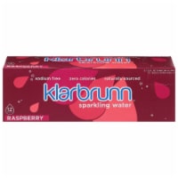 Klarbrunn® Raspberry Flavored Sparkling Water Cans