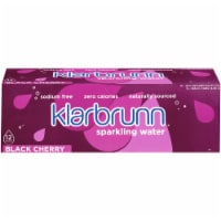 Klarbrunn® Black Cherry Flavored Sparkling Water Cans
