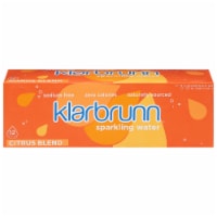 Klarbrunn® Citrus Blend Flavored Sparkling Water Cans