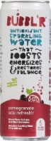 BUBBL'R Pomegranate Acai Refresh’r Antioxidant Sparkling Water Can Perspective: Main