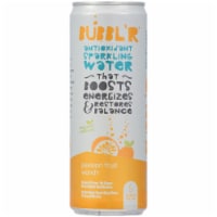 BUBBL'R Passion Fruit Wond’r Antioxidant Sparkling Water Can Perspective: Main