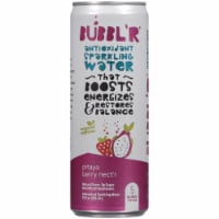 BUBBL'R Pitaya Berry Nect’r Antioxidant Sparkling Water Can Perspective: Main