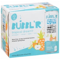 BUBBL'R Tropical Dream'r Antioxidant Sparkling Water Cans Perspective: Main