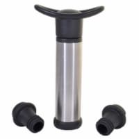 Vintage 82 Vino-Vac Stainless Steel Pump & Stoppers